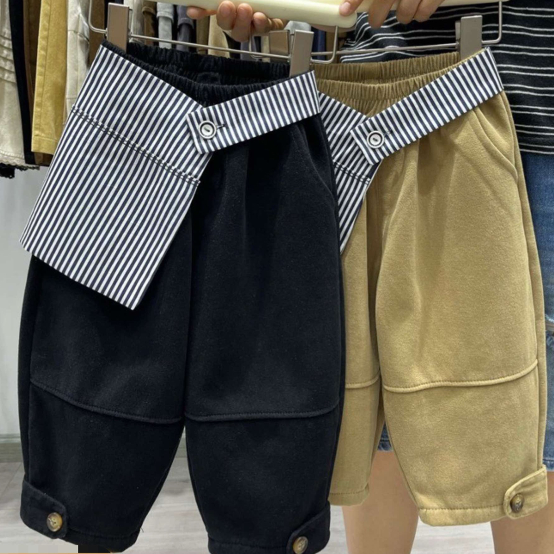 儿童裤子加绒休闲裤