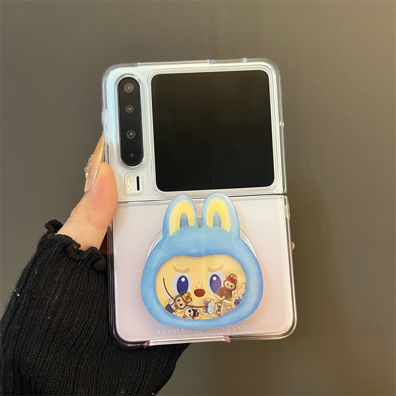 小怪兽摇摇乐磁吸支架适用华为purax典藏版阔折叠屏手机壳pocket2