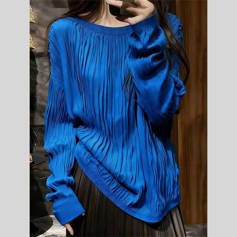 2025新款冬季法式独特绝美高级感超好看气质上衣洋气设计感小衫女