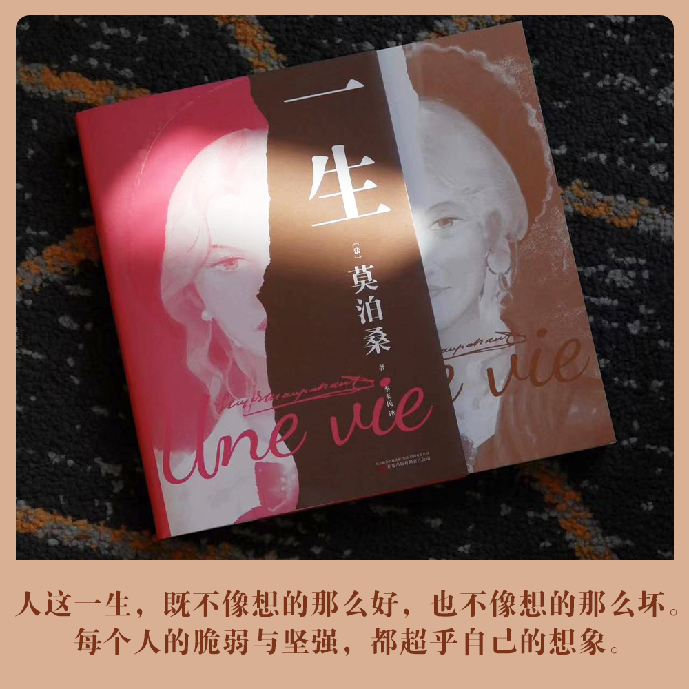 一生 莫泊桑关于婚姻、成长和幻灭的女性成长觉醒之书 余华推荐