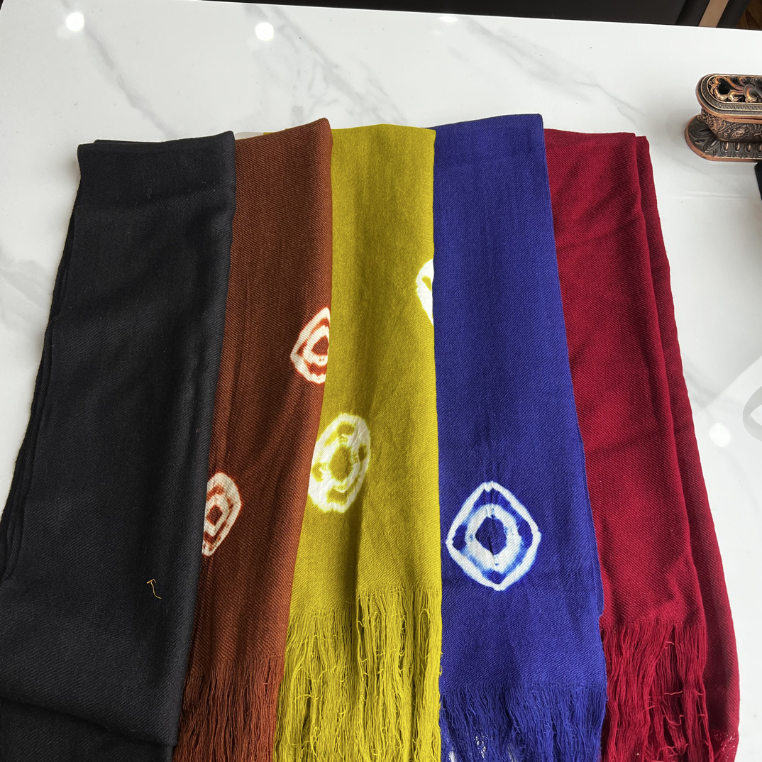 藏式民族风保暖围巾