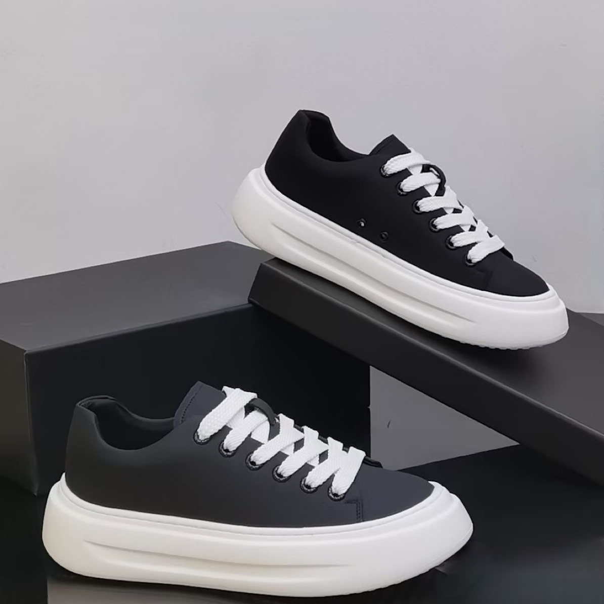 克里斯8718新款小白鞋时尚潮流休闲百搭透气舒适男士运动鞋8521