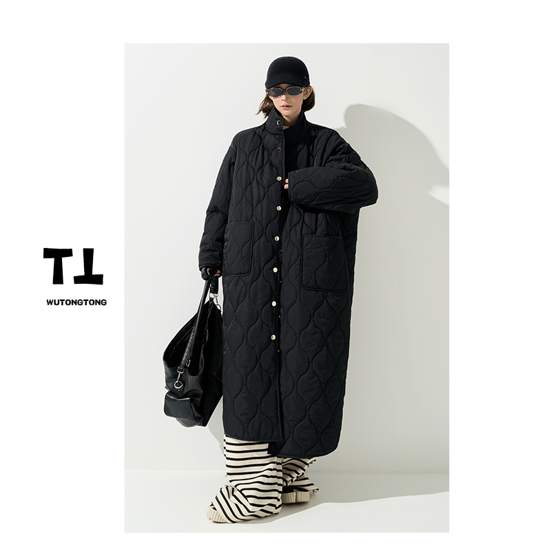 现货【三巨头】冬季长款加厚棉服女韩版休闲保暖棉袄上衣62816