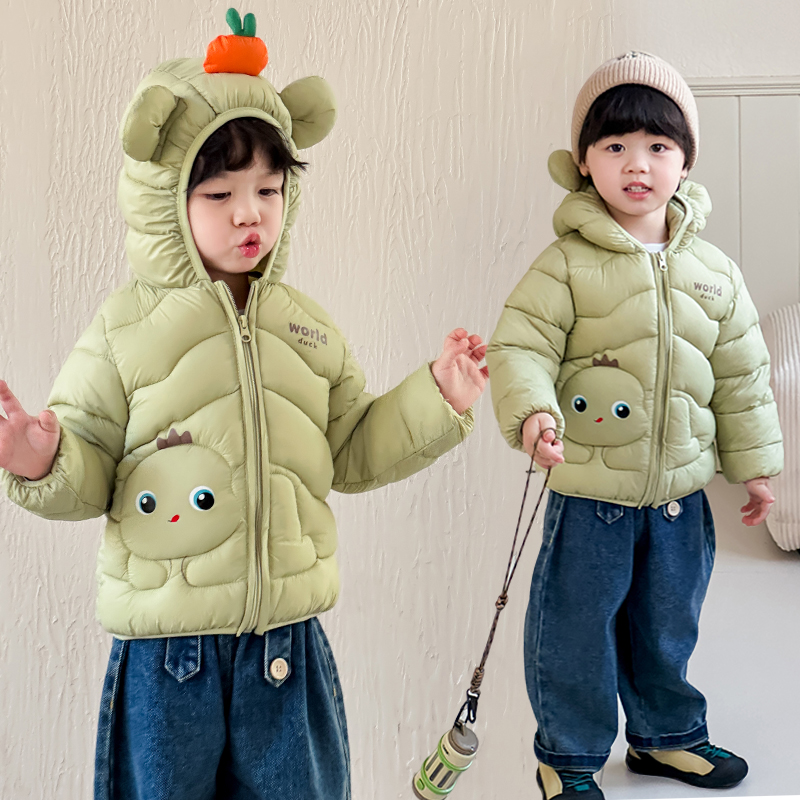 冬天衣服女童加厚派克服手工棉衣爆款冬季外套2025加绒棉袄棉服