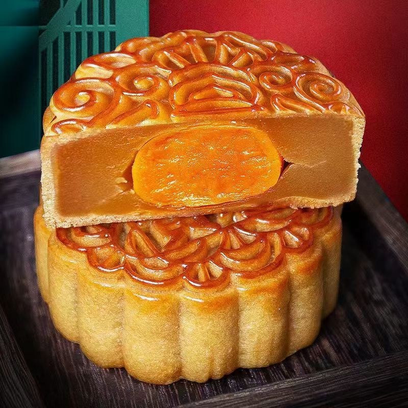 新疆西藏包邮】大月饼广式莲蓉蛋黄月饼豆沙椰蓉蛋黄中秋糕点休闲
