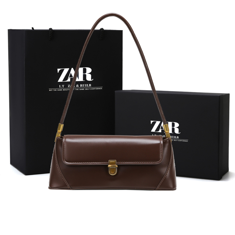 ZAR&RUILR/查瑞娜高级小众法式质感腋下包女简约百搭单肩法棍包潮