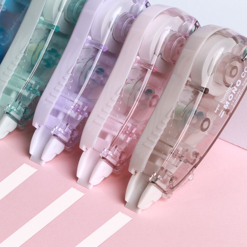 【2支】Tombow蜻蜓mini修正带MONO CC可爱小学生一次性涂改带静音