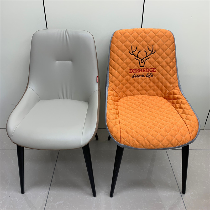 高档固家扶手椅套罩全包北欧轻奢弧形椅子套四季通用餐椅套坐垫