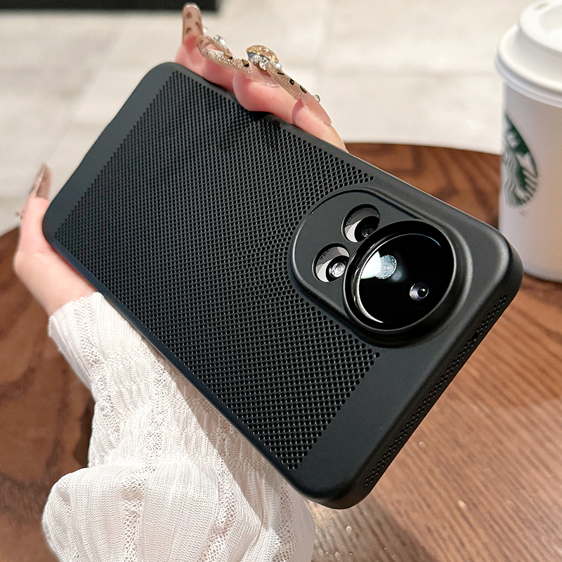 【超薄散热+镜头膜】适用于华为Nova12Pro 肤感防指纹手机壳男女款