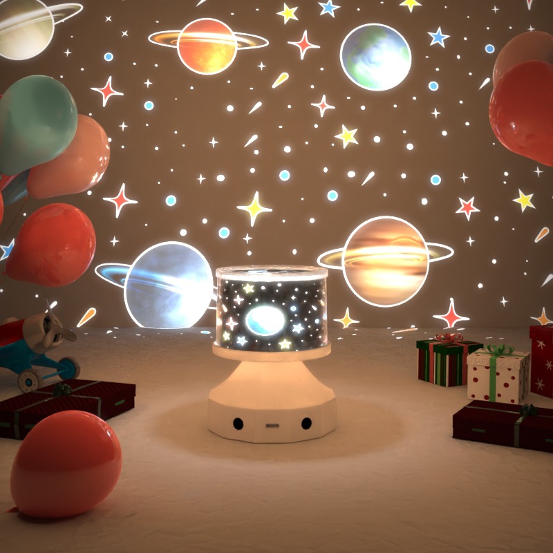 创意星空灯儿童节房间氛围小夜灯蓝牙音响梦幻儿童发光玩具生日礼