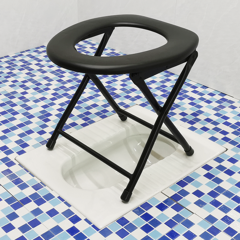 诺炬雅老人坐便器塑料孕妇可移动马桶老年残疾折叠家用室内大便椅