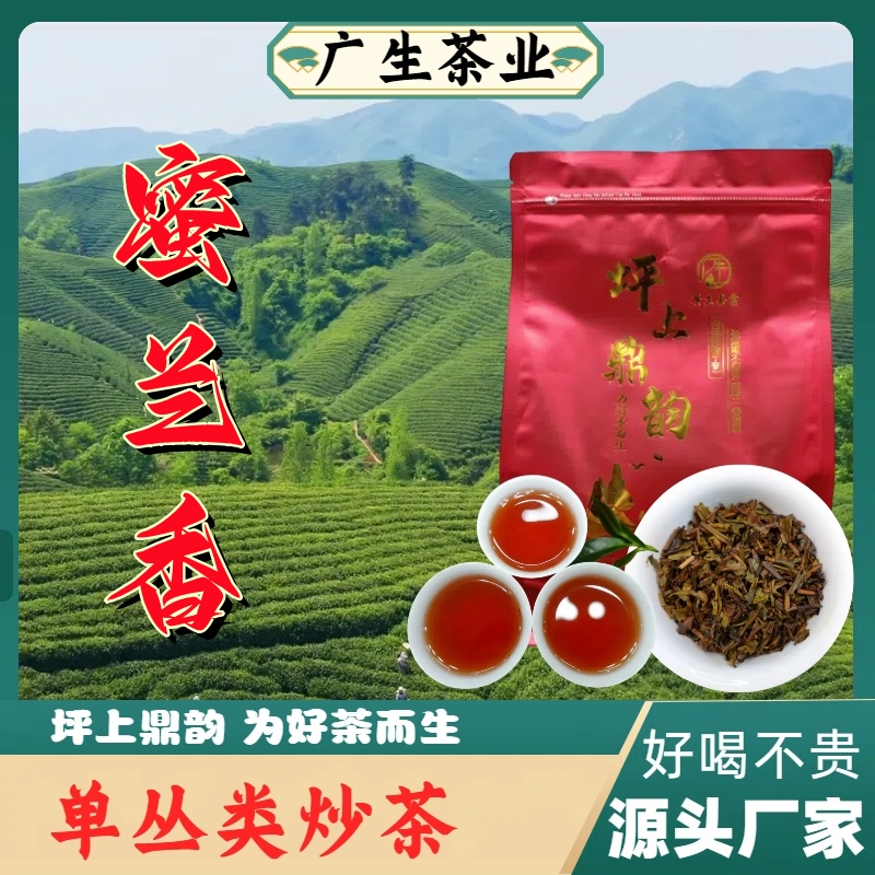 坪上炒茶 2025 头春头采 蜜兰香春韵十足 蜜兰花香浓郁