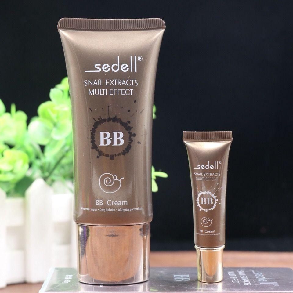sedell诗黛尔蜗牛原液BB霜裸妆防水保湿遮瑕强bb霜隔离控油粉底液