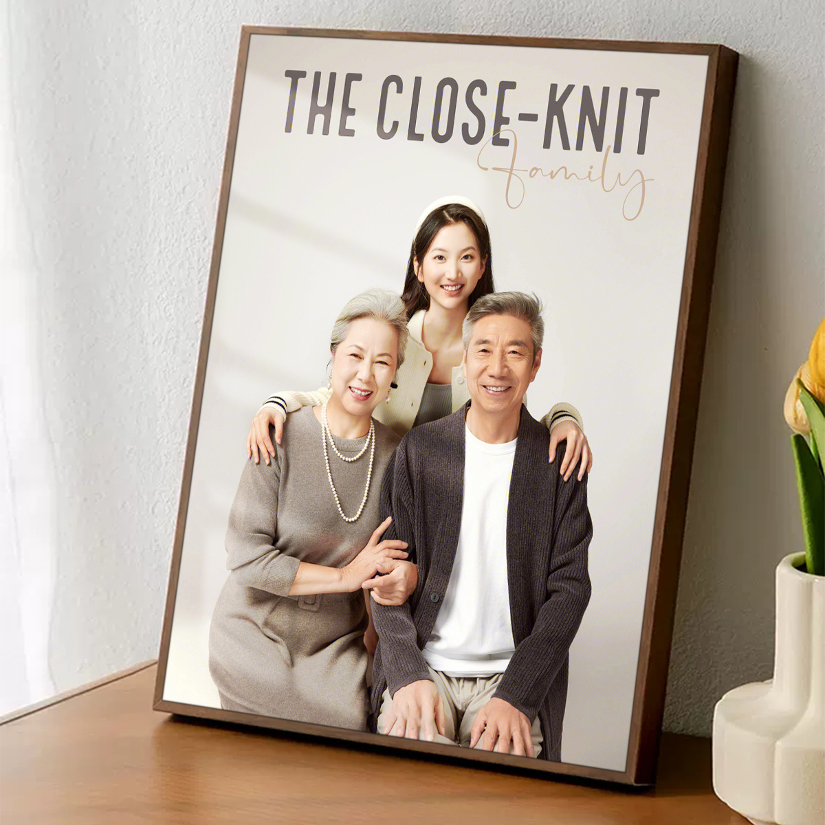 【相框摆台】全家福婚纱照高级感照片打印加相框挂墙定制洗照片放大