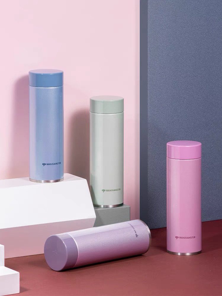 万象保温杯高颜值保温水杯水杯简约可爱杯子316不锈钢便携茶杯