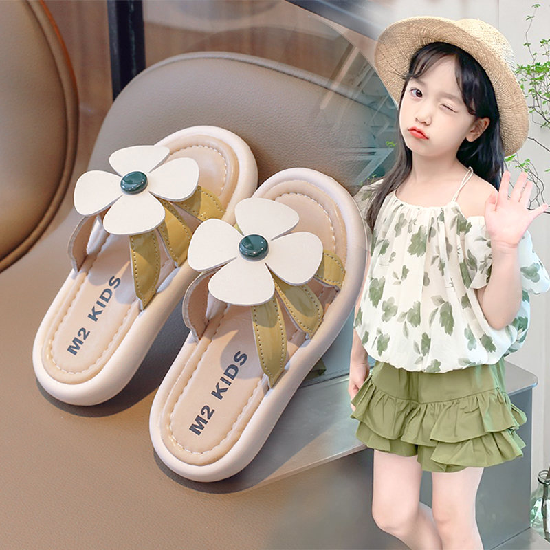 女童拖鞋2024夏季新款儿童鞋子小女孩公主鞋软底防滑室内外穿休闲