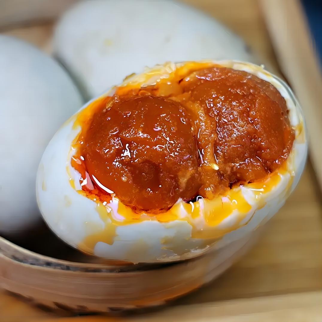 【双黄咸鸭蛋】正宗咸蛋红心流油起沙独立包装红泥腌制团购产地直发