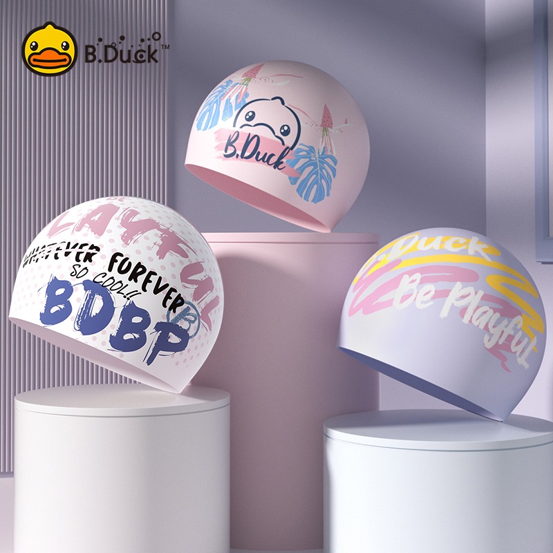 2024新款舒适运动成人男女硅胶泳帽防水游泳不勒头长发弹力大号