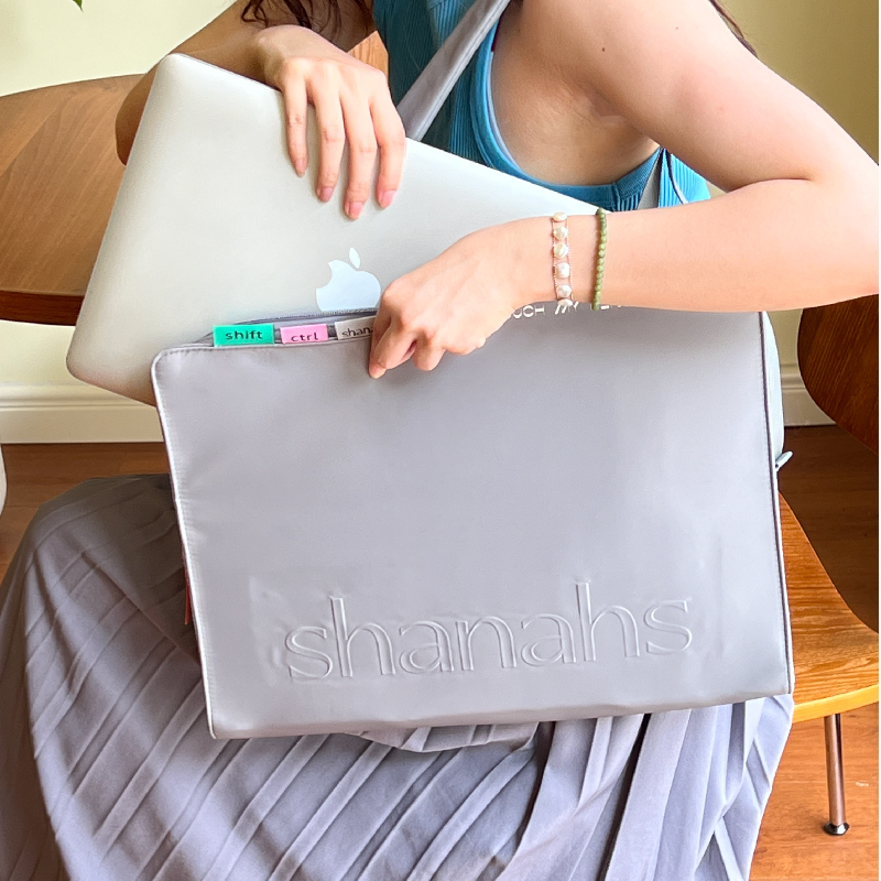 文件夹笔记本包防震气囊斜挎包单肩16寸电脑包新款电脑包