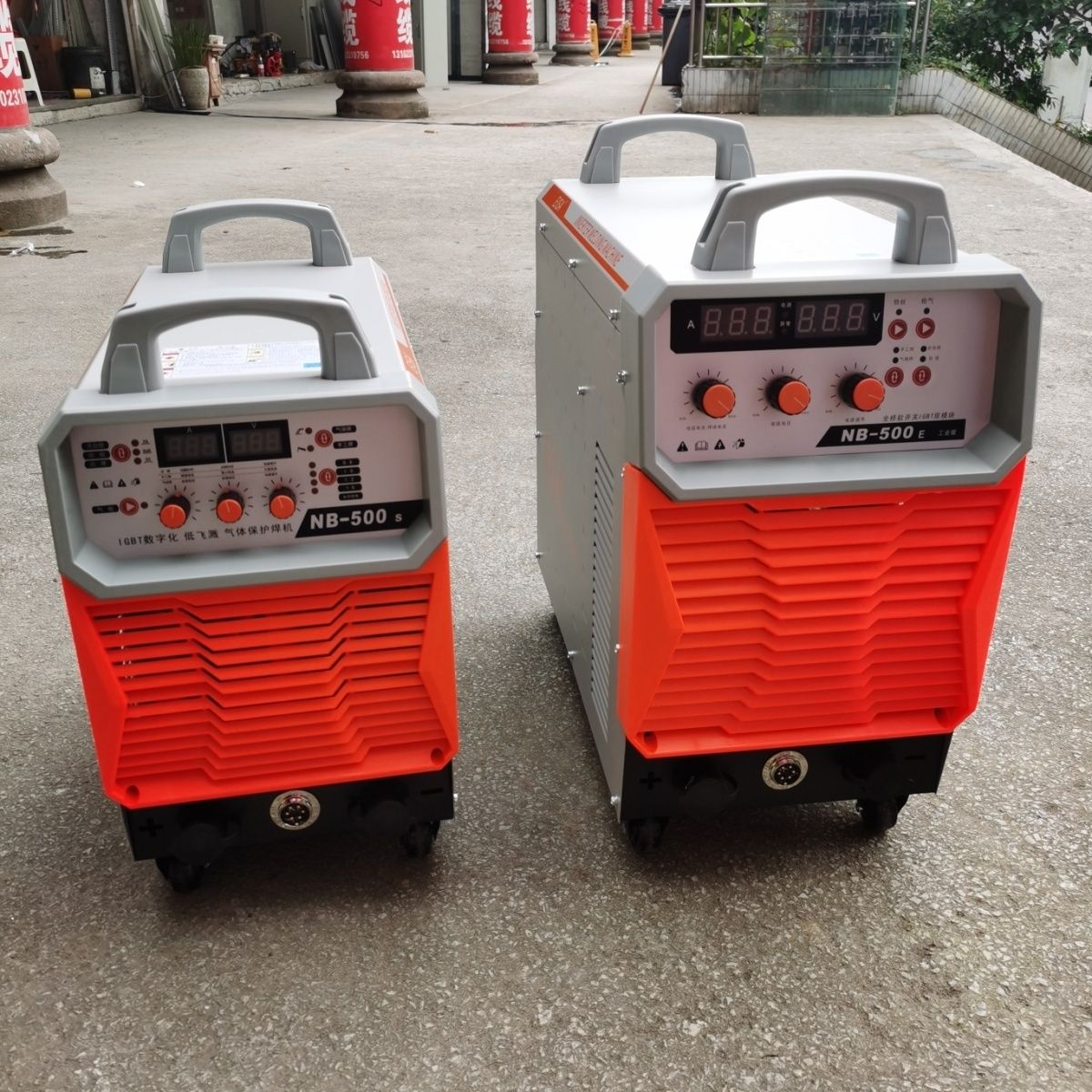 伊莎NB-500分体式工业级气保焊双驱送丝机二保焊手工焊两用焊机