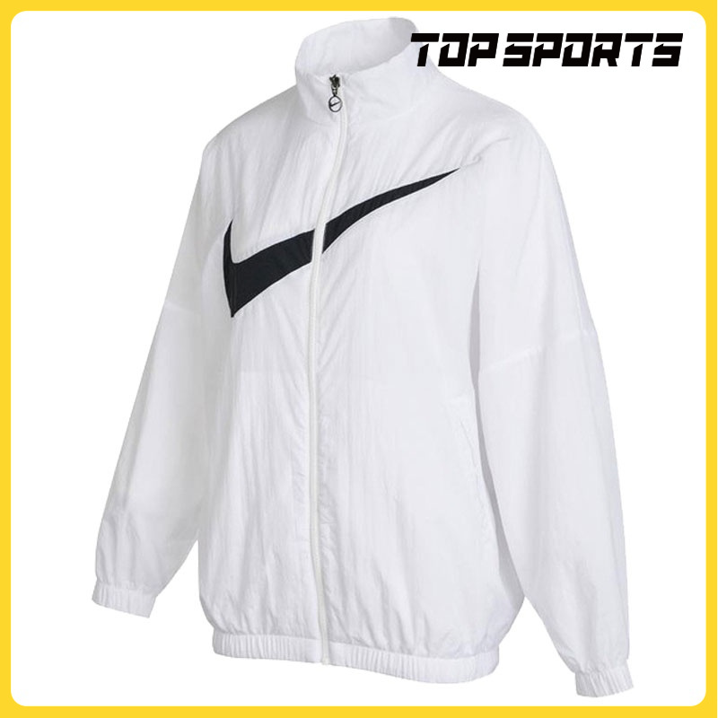 nike耐克女子AS W NSW ESSNTL WVN JKT HBR梭织外套DX5865-100