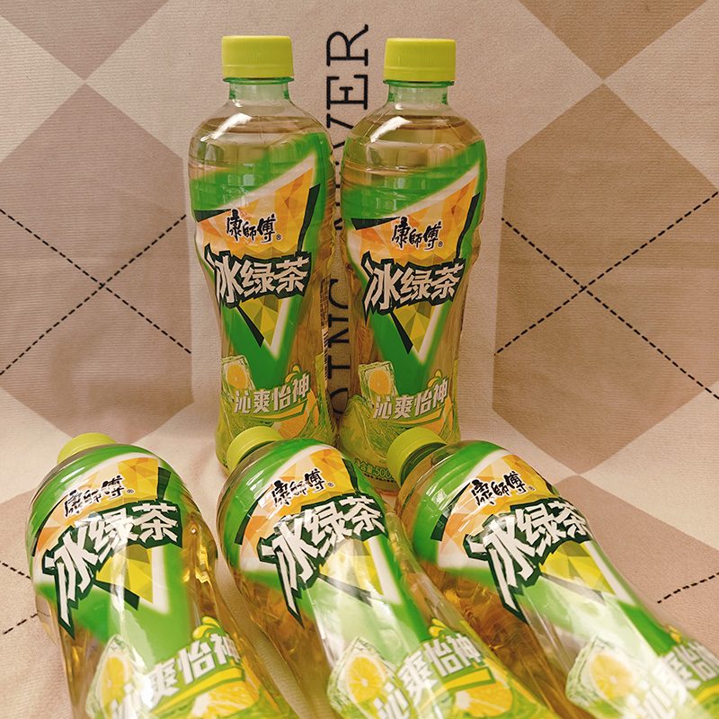 康师傅冰绿茶500ml茶饮料饮品解暑年货婚庆聚会旅游郊游饮料美味