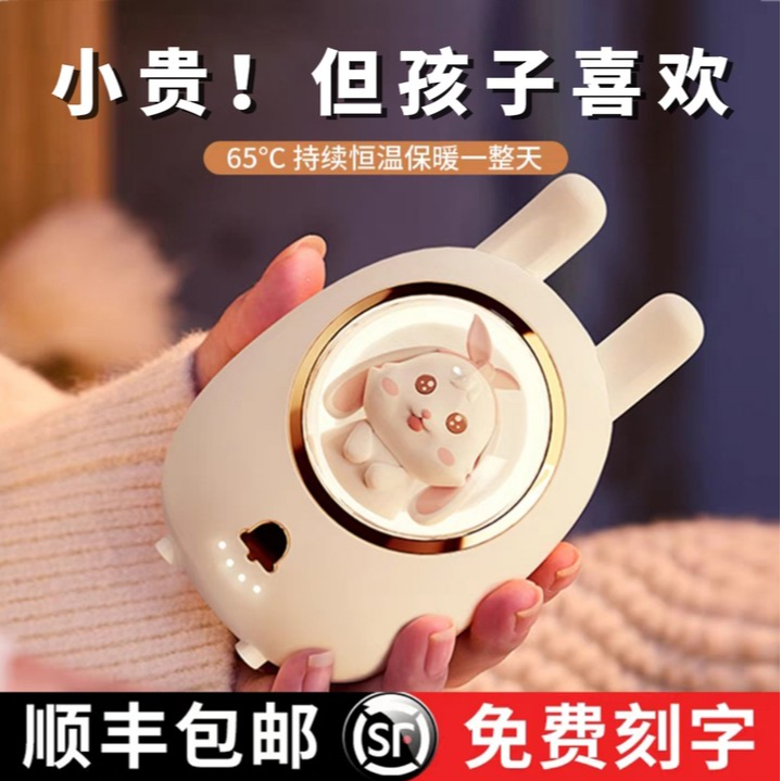 高颜值儿童生日礼物送男女小孩6-12岁便携暖手宝可爱冬季保暖神器
