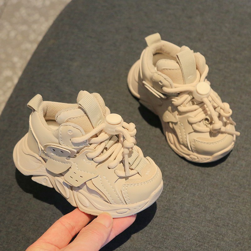 新品巴拉巴拉宝宝学步鞋秋冬季婴幼儿运动鞋软底男女童老爹鞋1-2