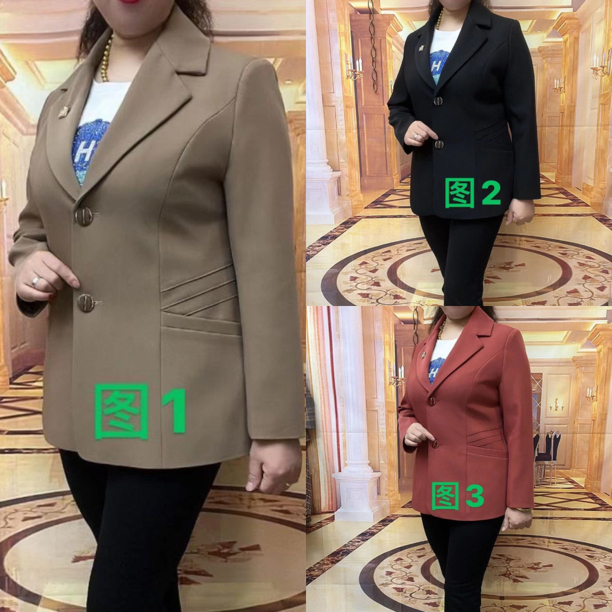 秋季新款带里衬西服外套