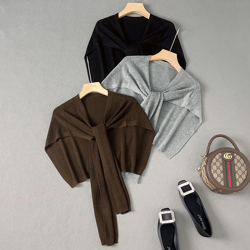 四季可搭~纯色气质百搭厚款抗起球细软羊毛针织披肩围巾柔软舒适