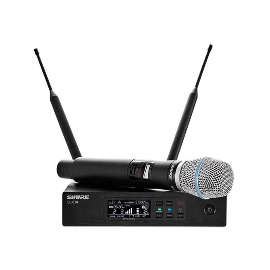 Shure/舒尔QLXD24/SM58 SM86 BETA58A 87A KSM9数字无线话筒