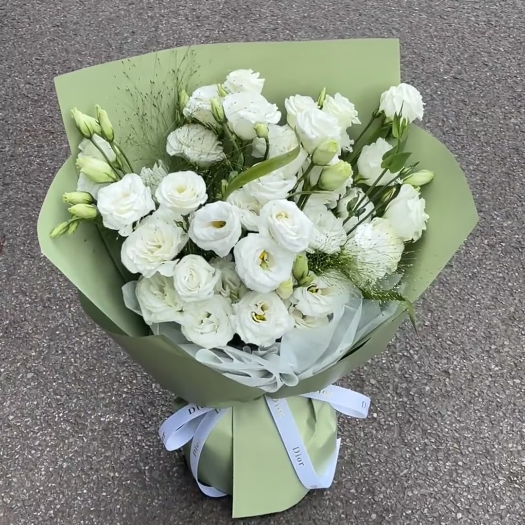 【全国配送】洋桔梗花束同城配送送闺蜜女友生日鲜花礼物表白求婚花