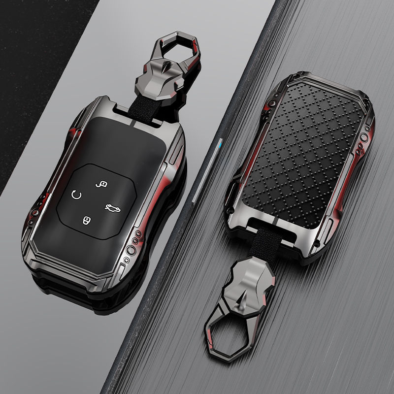专用传祺gs5钥匙套传奇m6pro影酷m8宗师gs8广汽gs4plus男士包壳扣