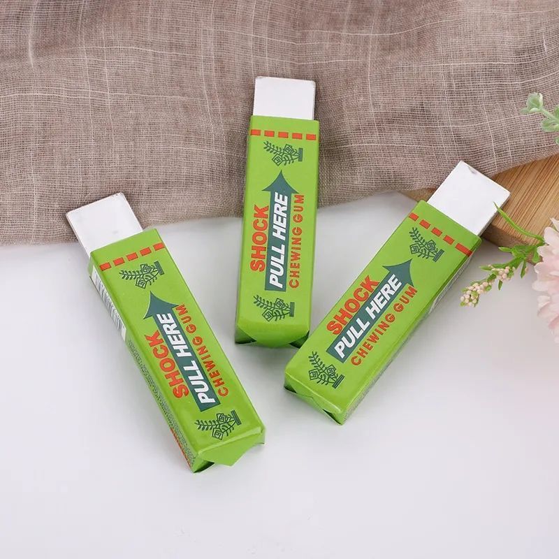 整蛊玩具整蛊口香糖恶搞整人玩具触电口香糖新奇玩具