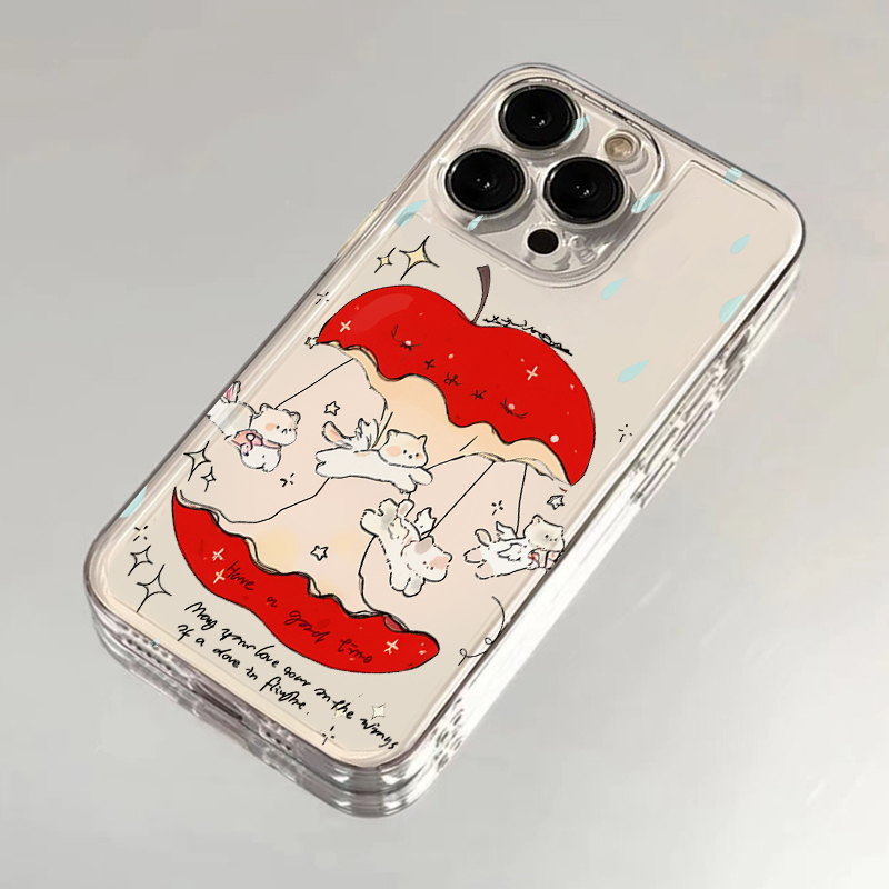 欧克里里苹果旋转木马适用苹果16/15/13手机壳华为vivo小米14oppo