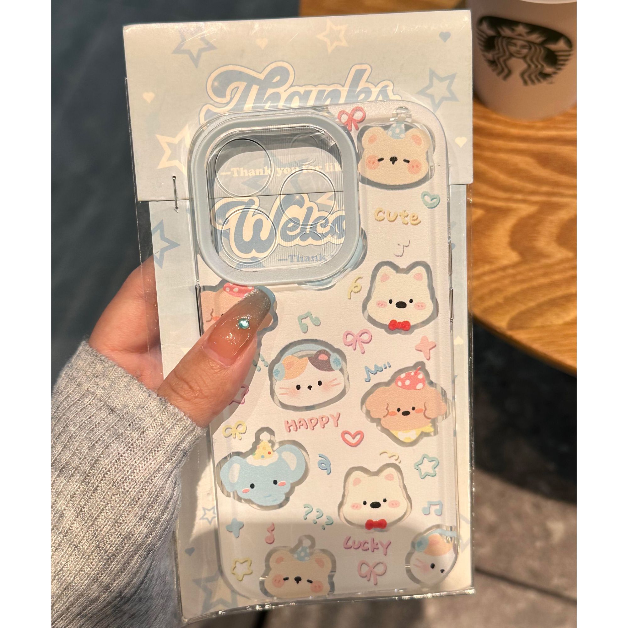 欧克里里卖萌动物集合适用iphone16/17手机壳华为vivo小米14oppo