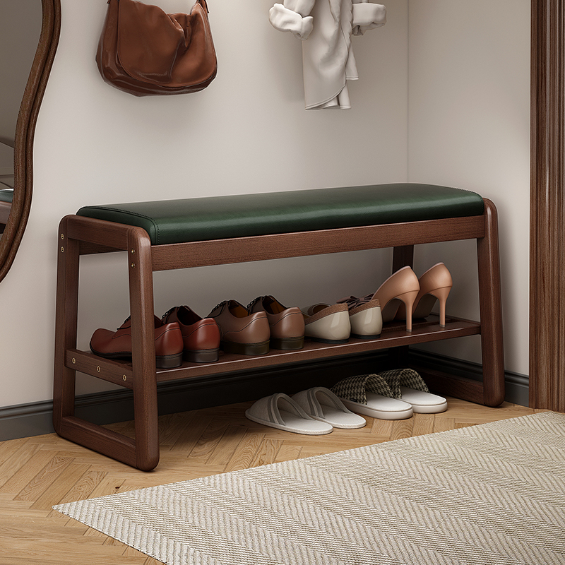 实木换鞋凳门口可坐网红款家用北欧轻奢玄关简易可坐式长条穿鞋凳