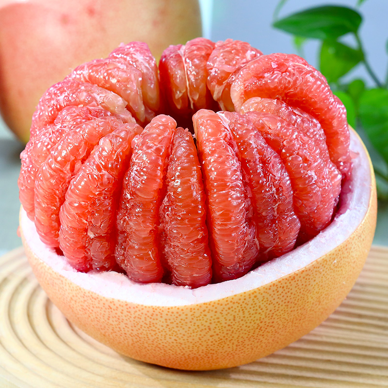 福建平和三红蜜柚柚子红心蜜柚