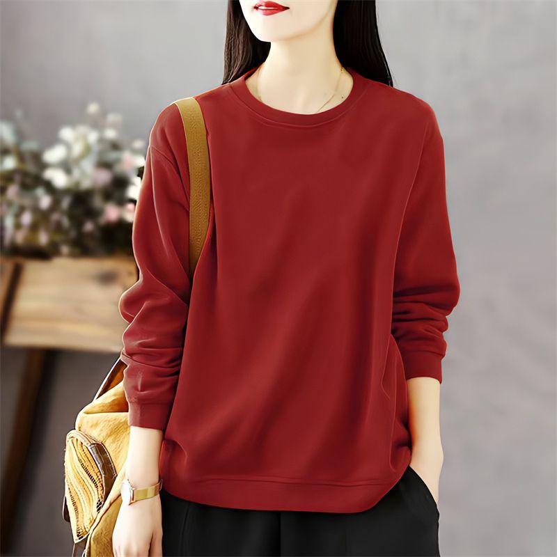 外贸出口女装大牌剪标尾单潮牌时尚女装宽松印花纯棉大码卫衣外套