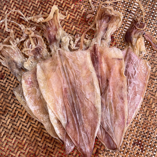 三亚淡晒烧烤鱿鱼干散装称重肉质鲜甜有嚼劲下酒很爽