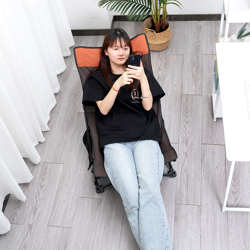 户外折叠便携式钓鱼椅/沙滩露营椅/导演椅/办公室午休躺椅