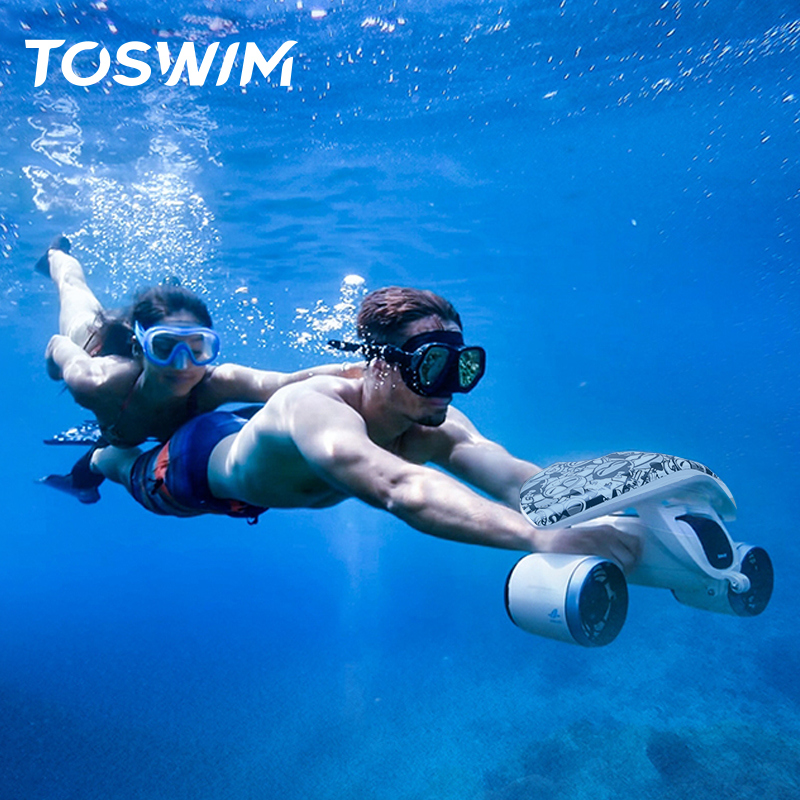 泳镜侠推荐！TOSWIM水下推进器潜水下自由翱翔游泳定制请私信客服