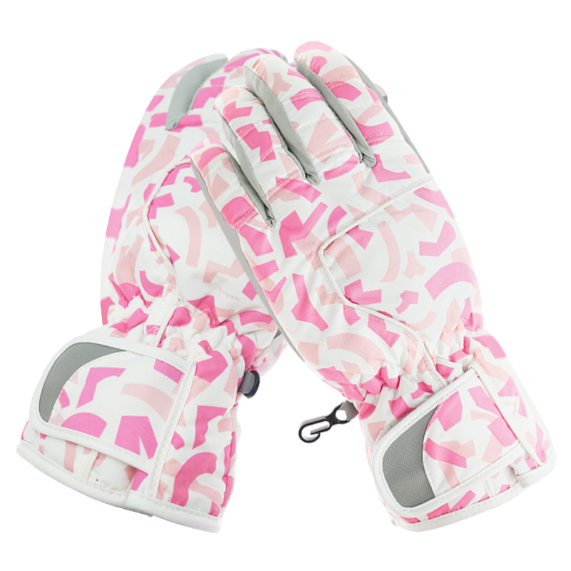 手套女冬季骑行滑雪加绒加厚保暖触屏防寒防风男骑车摩托车棉手套