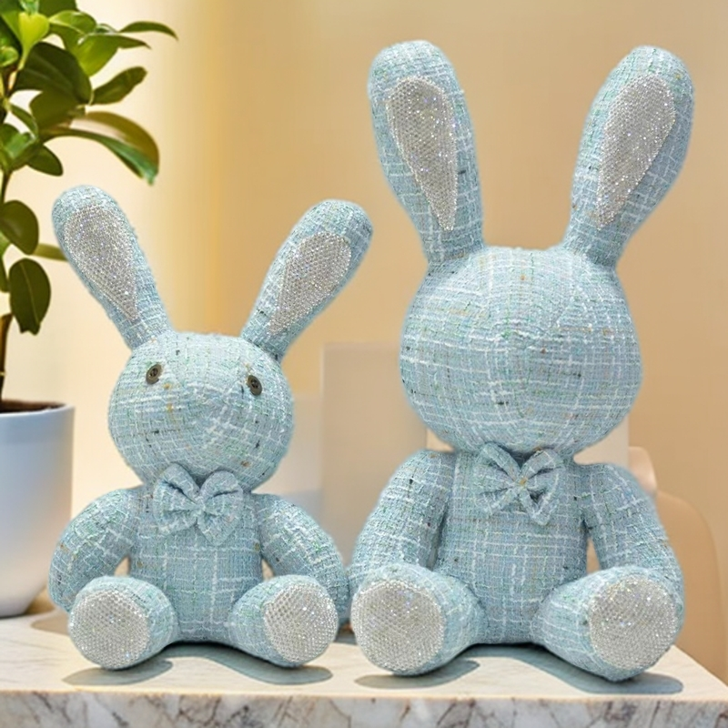 小香风装饰兔子玩偶橱窗摆件娃娃礼品公仔生日礼物毛绒布艺玩具