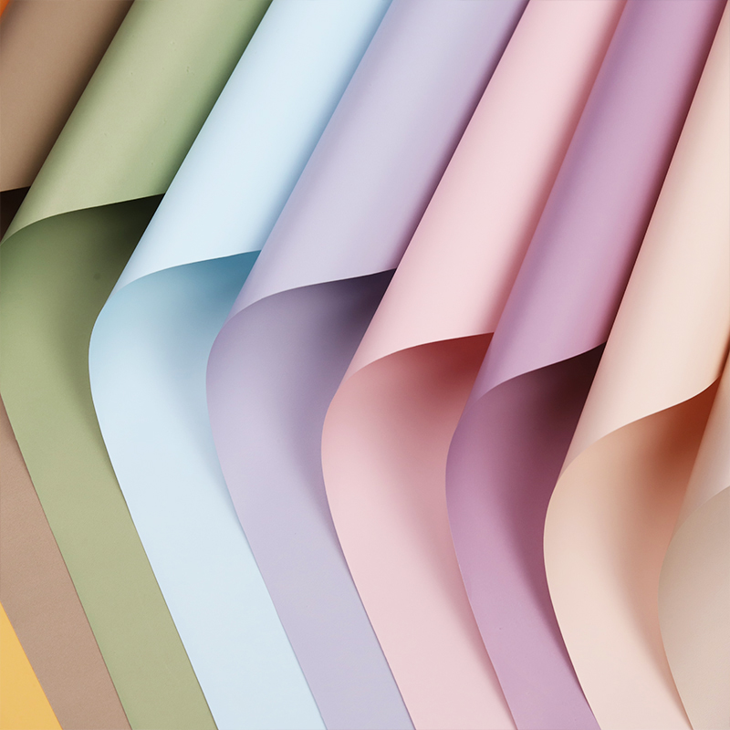 【10包可混搭】加厚纯色欧雅纸韩风初恋纸花篮包花纸包装花束包装纸