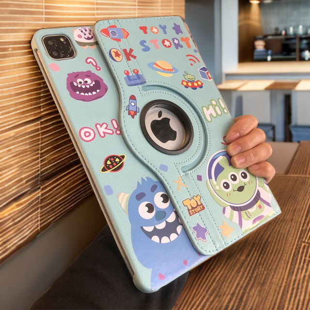 适用新款iPad保护壳10.2英寸苹果Air5/4旋转皮套ipad10代防摔平板