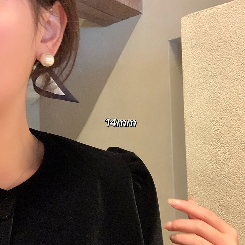 铜合金耳饰 【SHAOER专属】法式耳环复古简约轻奢耳饰百搭气质耳钉