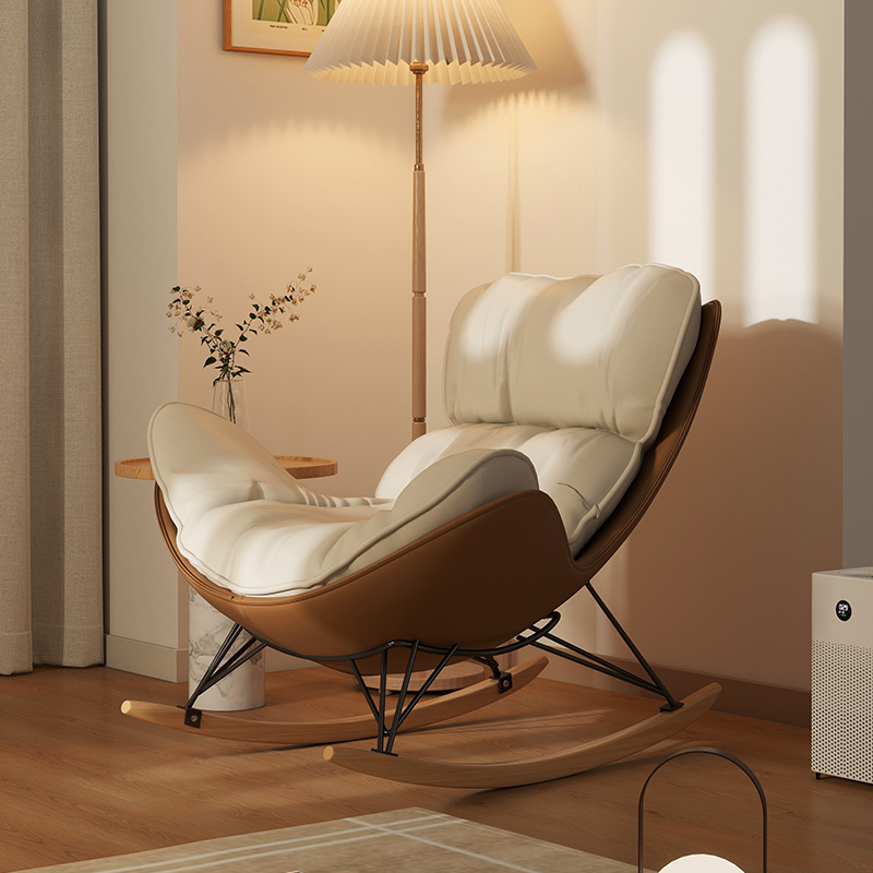 摇摇椅躺椅龙虾椅大人客厅阳台成人逍遥椅单人休闲蜗牛椅懒人沙发