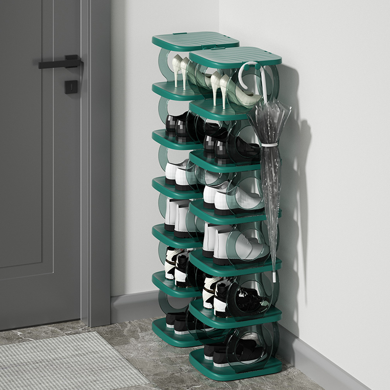 缝隙爆款新款网红鞋架多层简易门口多功能家用收纳可折叠宿舍客厅