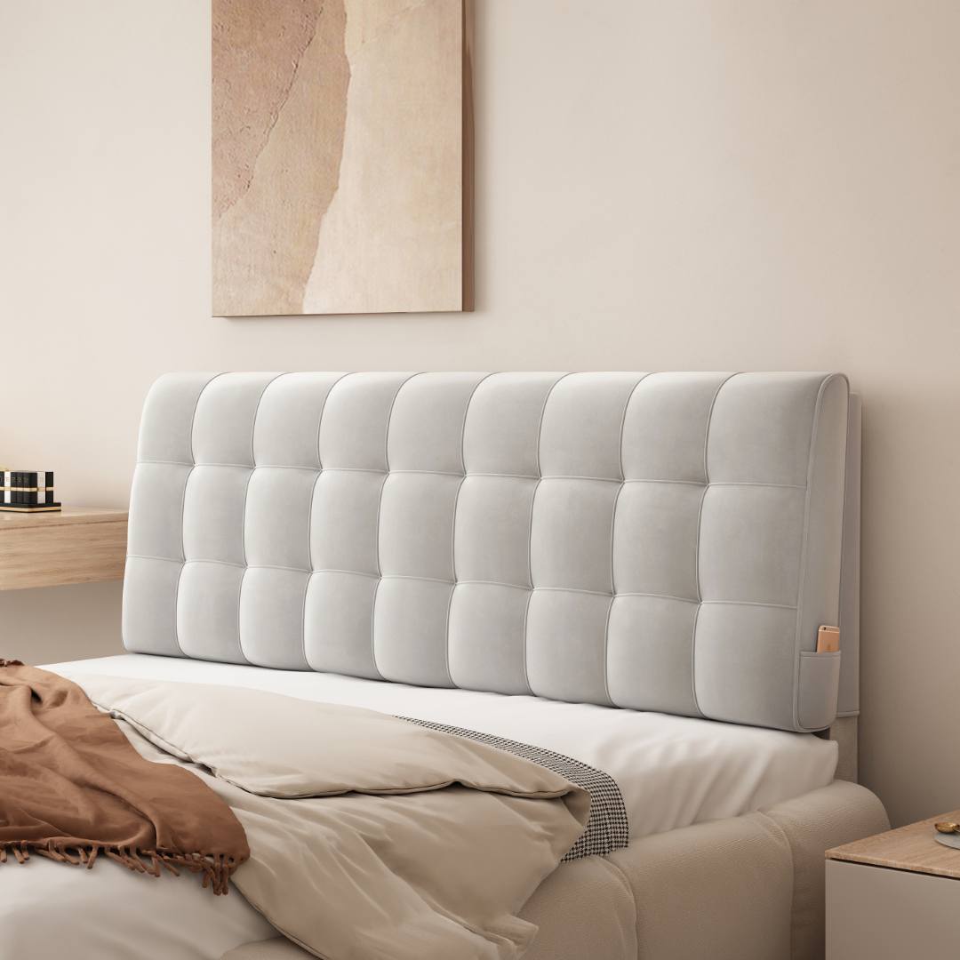 床头软包靠背垫榻榻米靠背防撞床头罩套简约大靠背抱枕床头靠背板